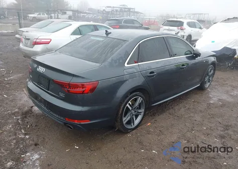 2018 Audi A4 2.0T Premium/2.0T Tech Premium from USA, damaged, VIN WAUENAF46JN010184